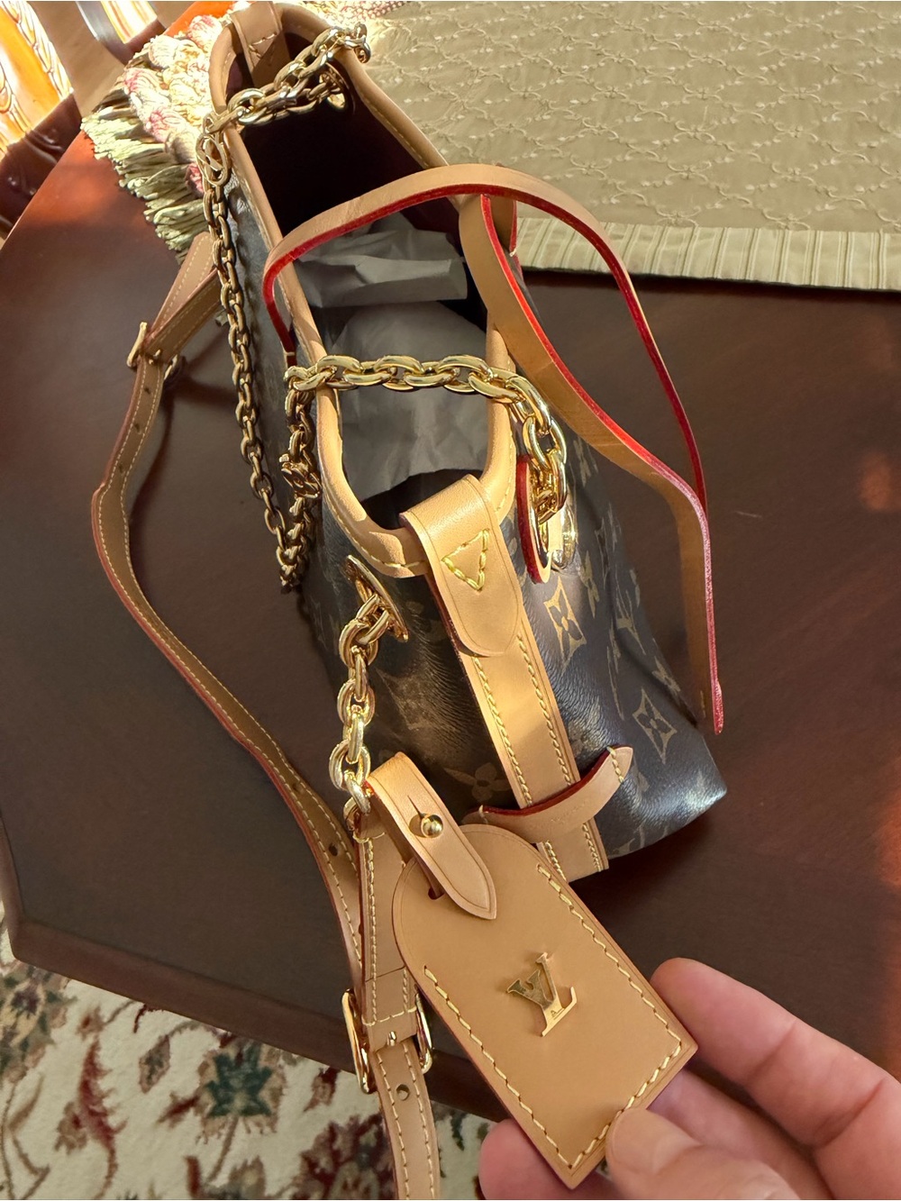 Monogram Purse with strap. Very Good Condition! Never been used! - Picture 15 of 15